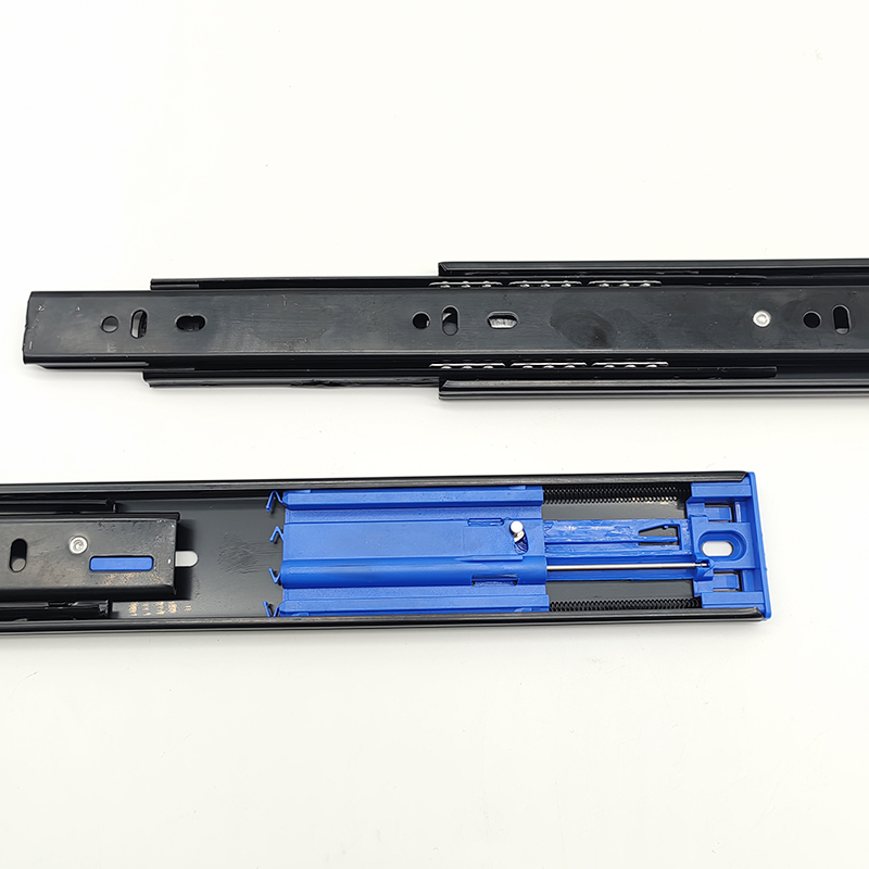 Introduction of telescopic slides for drawers